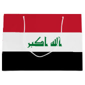Irak vlag groot cadeauzakje (Voorkant)