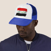 Irak Vlag Hoed Trucker Pet (In situ)