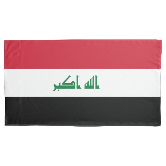 Irak vlag kussensloop (Voorkant)