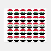 Irak vlag labels (Vel)