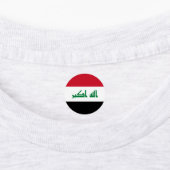Irak vlag labels (Aangebracht)