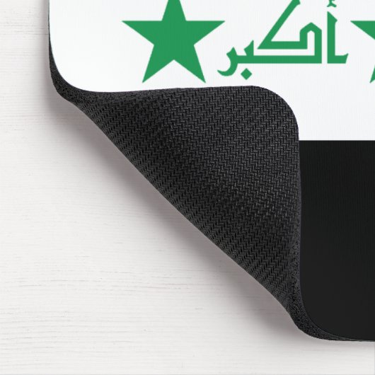 Irak-vlag Mousepad Muismat (Hoek)