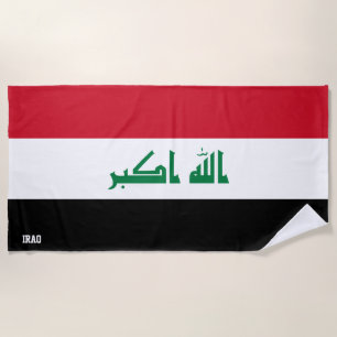 Irak vlag Splendid Patriotic Strandlaken