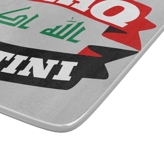 irak-vlag van mijn vaderland snijplank (Hoek)