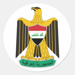 Irak Wapenschild Sticker