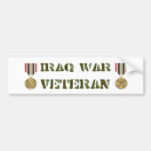 Irak War Vet Bumpersticker (Voorkant)