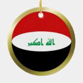 Irakese Vlag Ornament (Achterkant)