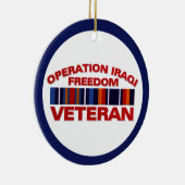 Irakese Vrijheidsoefening Keramisch Ornament (Rechts)