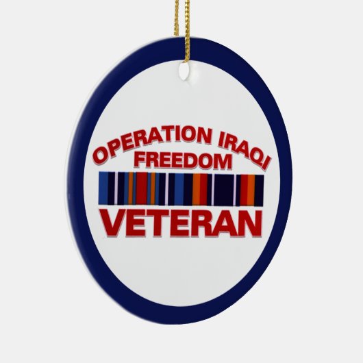 Irakese Vrijheidsoefening Keramisch Ornament (Rechts)