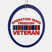 Irakese Vrijheidsoefening Keramisch Ornament (Links)