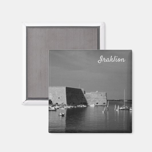 Irakion - Kreta Magneet (Voorkant / Achterkant)