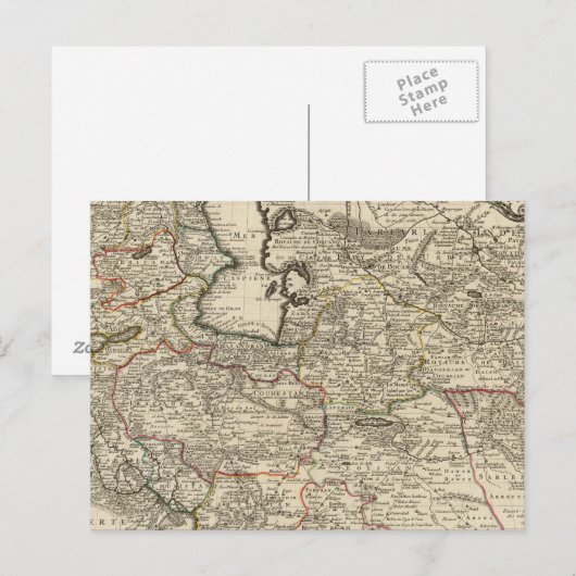 Iran, Afghanistan, Pakistan Briefkaart (Voorkant / Achterkant)