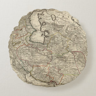 Iran, Afghanistan, Pakistan Rond Kussen