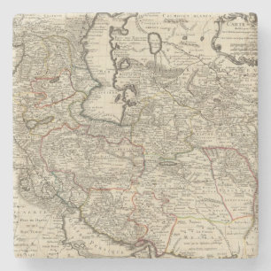 Iran, Afghanistan, Pakistan Stenen Onderzetter