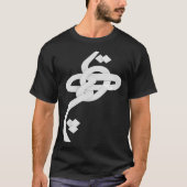 Iran and Iranian Poem in Farsi HICH calligraphy 1 T-shirt (Voorkant)