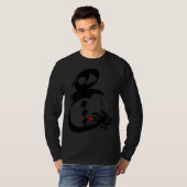 IRAN and Iranian Poem in Farsi HICH  calligraphy   T-shirt (Voorkant volledig)
