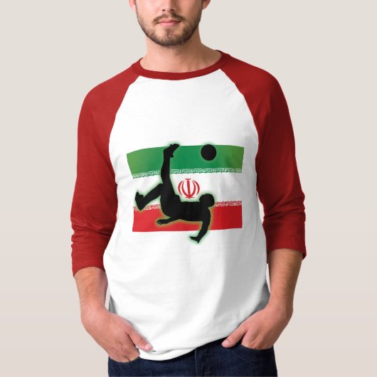 Iran Bicycle Kick T-shirt (Voorkant)