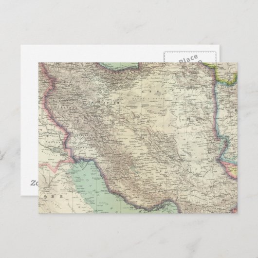 Iran Briefkaart (Voorkant / Achterkant)