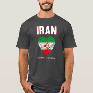 Iran Cradle of Civilization No War Tee T-shirt
