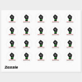 IRAN-democratie Ronde Sticker (Vel)