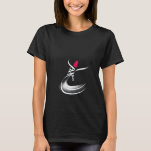 Iran en Iraans gedicht in het Farsi Hich Niets V-h T-shirt