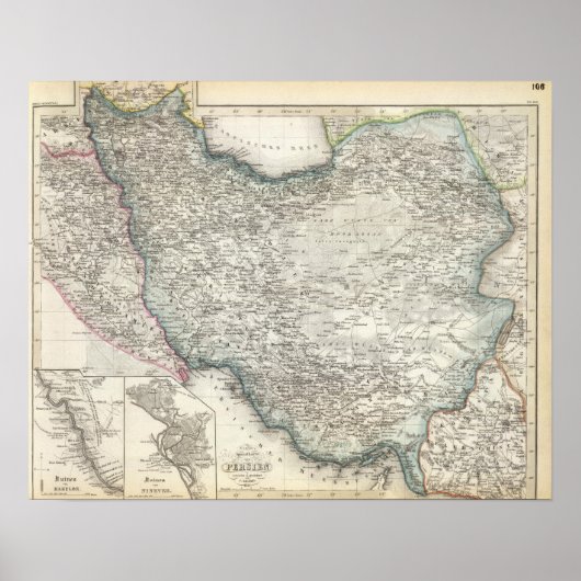 Iran en Irak Poster (Voorkant)