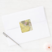Iran en Saudi-Arabië Vierkante Sticker (Envelop)