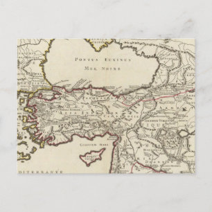 Iran en Turkije Briefkaart