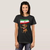 Iran Fan Paard T-shirt (Voorkant volledig)