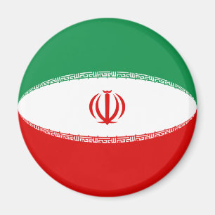 Iran Fisheye Vlag Magneet