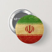 Iran Flag  Design Button (Voorkant /achterkant)
