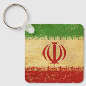 Iran Flag Design Sleutelhanger (Voorkant)