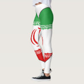 Iran Flag Heart Leggings (Links)