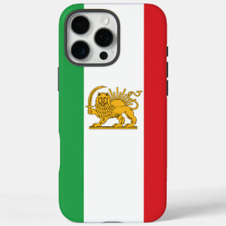 Iran Flag Lion And Sun Shah of Iran Flag iPhone 16 Pro Max Hoesje
