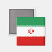 Iran Flag Magnet (Voorkant / Achterkant)