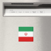 Iran Flag Magnet (Insitu (Vaatwasser))