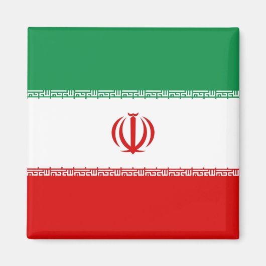 Iran Flag Magnet (Voorkant)