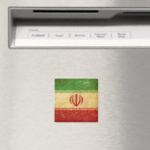 Iran Flag ontwerpmagneet Magneet (Insitu (Vaatwasser))