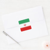 Iran Flag Sticker (Envelop)