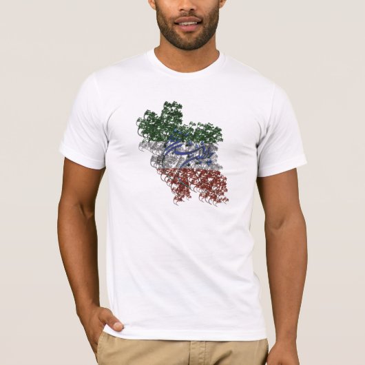 IRAN FLAG T-SHIRT (Voorkant)