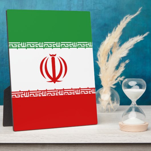 Iran Fotoplaat (Zijkant)