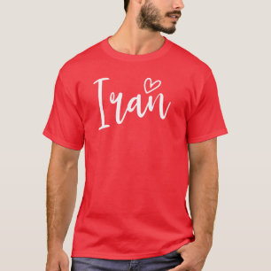 Iran Hart Vrouwen Liefde Iran T-shirt