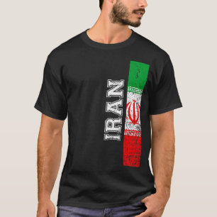 Iran Heritage Pride Country Support Iraanse vlag T-shirt