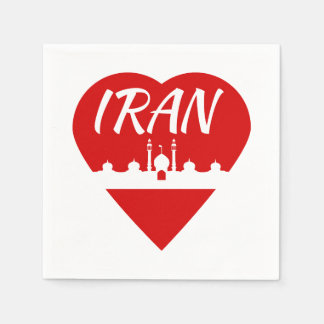 Iran houdt van Iran Servetten