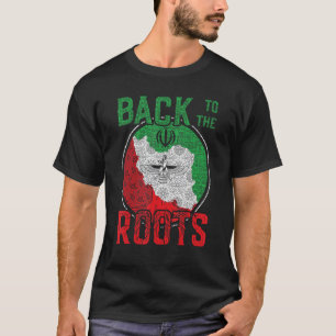 Iran Iraanse Iraanse Perzische Iraanse vlag Iran r T-shirt