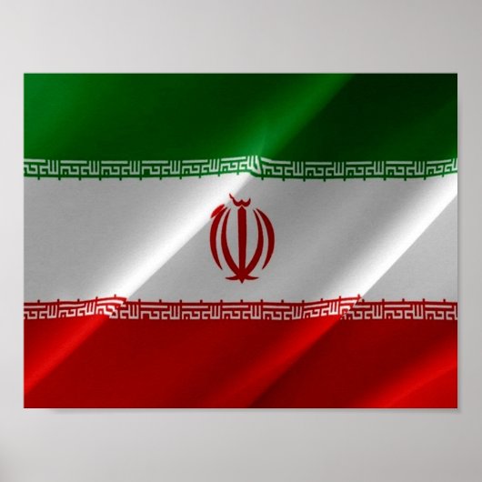 Iran - Iraanse vlag - Poster (Voorkant)