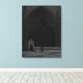 Iran Isfahan friday Mosque Canvas Afdruk (Insitu (Houten vloer))
