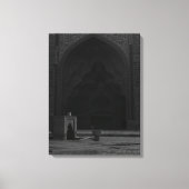  Iran Isfahan friday Mosque Canvas Afdruk (Voorkant)