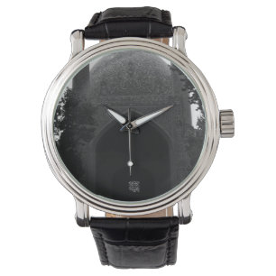  Iran Isfahan koninklijke moskeepoort Horloge