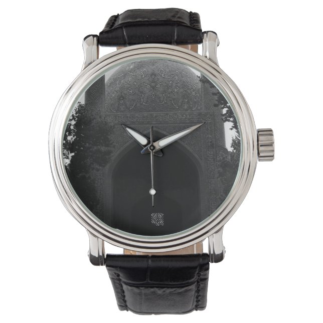  Iran Isfahan koninklijke moskeepoort Horloge (Voorkant)